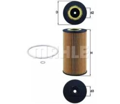 MAHLE FILTER OX 358D